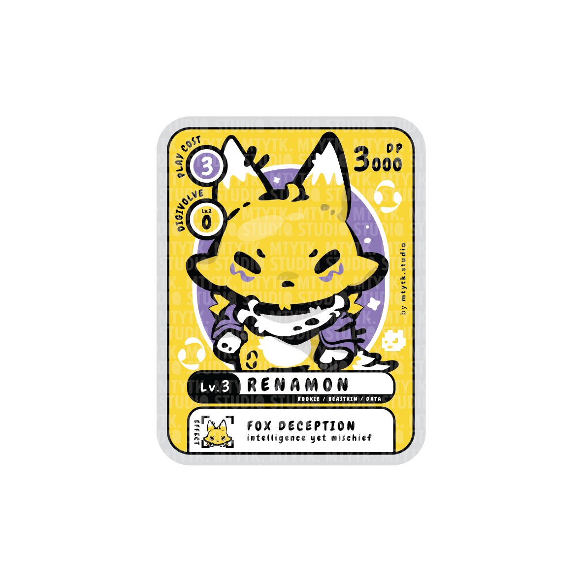TCG Digimon Keychain