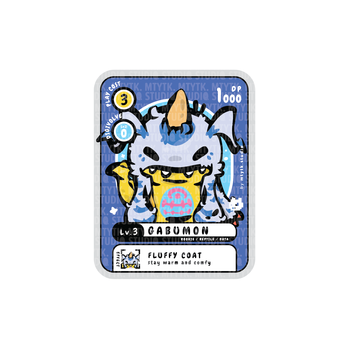 TCG Digimon Keychain