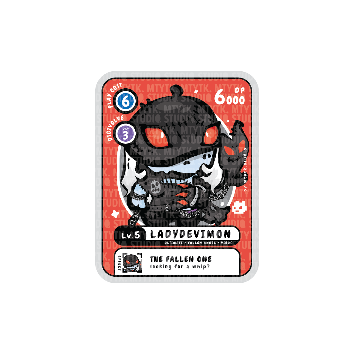 TCG Digimon Sticker