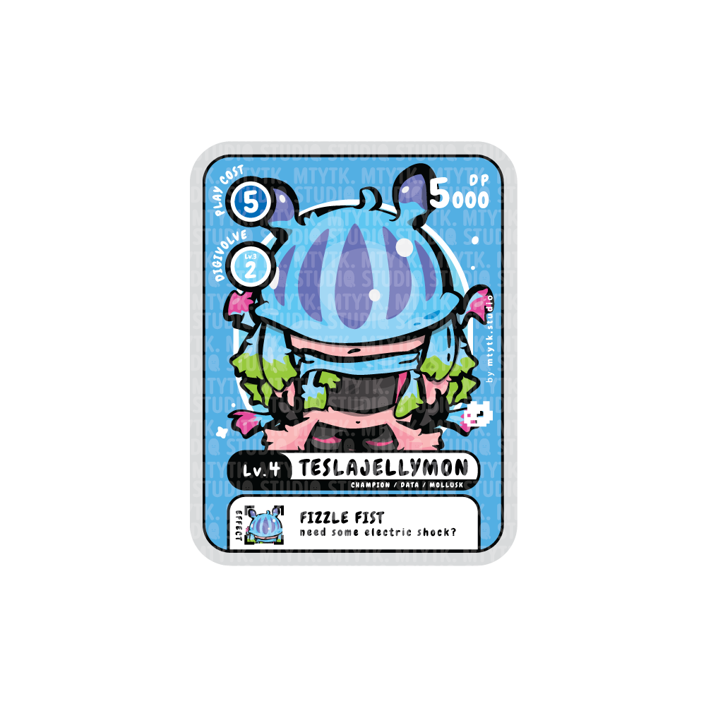 TCG Digimon Sticker
