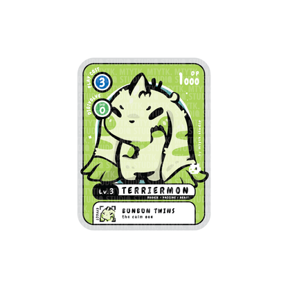TCG Digimon Keychain