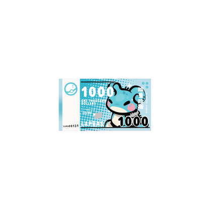 Poke Dollar Note Keychain
