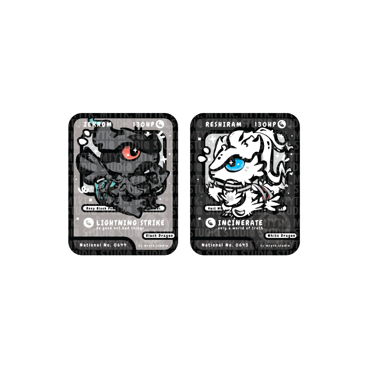 TCG Gen 5 Legendary Sticker