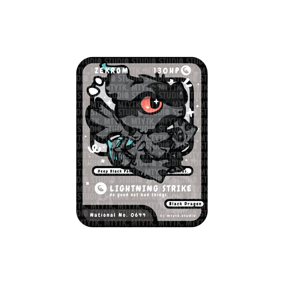TCG Gen 5 Legendary Sticker