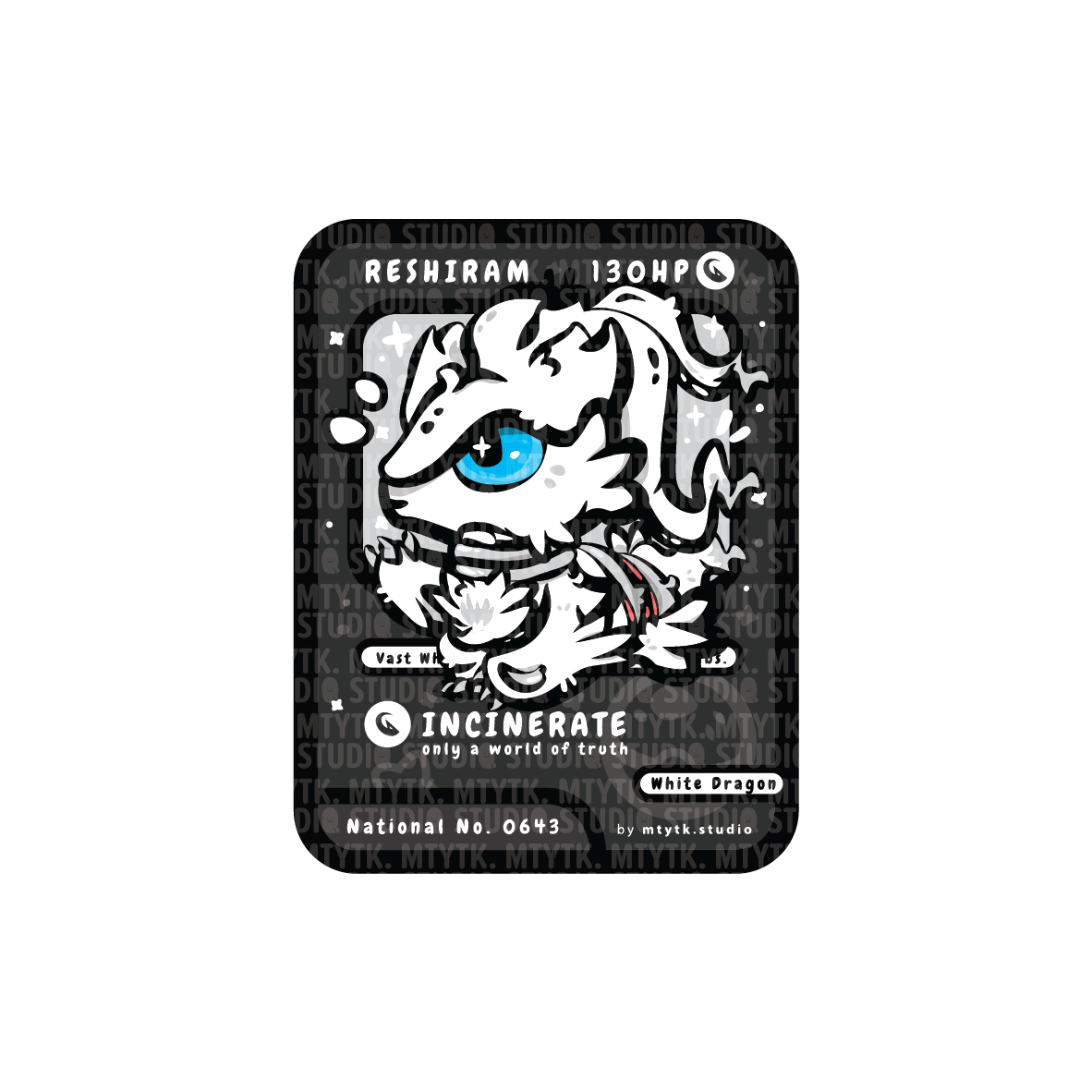 TCG Gen 5 Legendary Sticker