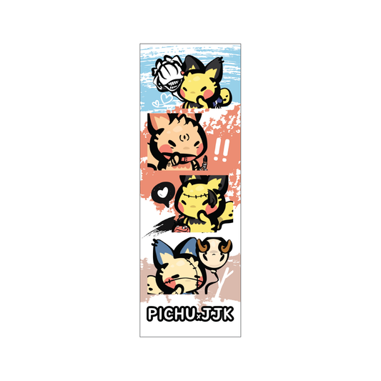 JJK x Pichu 4-Cut Photos Sticker