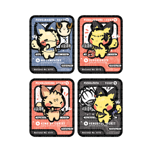 TCG Pichu x JJK Sticker