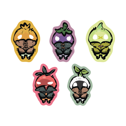FF Minions Sticker Pack of 5