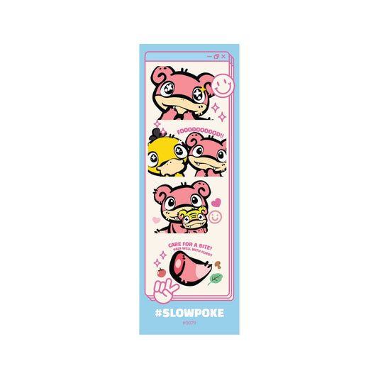 Slowpoke 4-Cut Photos Sticker