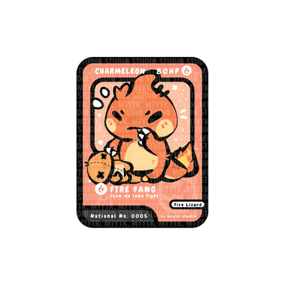 TCG Gen 1 Starter Keychain