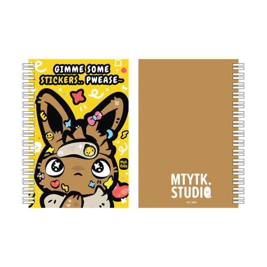 Eevee Gimme More Sticker A5 Sticker Book