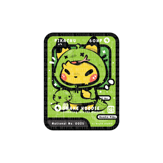 TCG Pika Snake Sticker