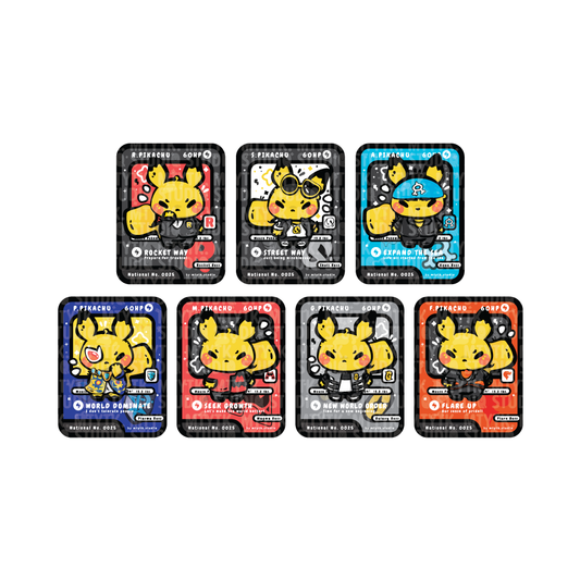 TCG Pretend Boss Pika Sticker