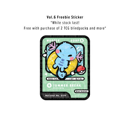 TCG Vol.6 Stickers Blind Pack